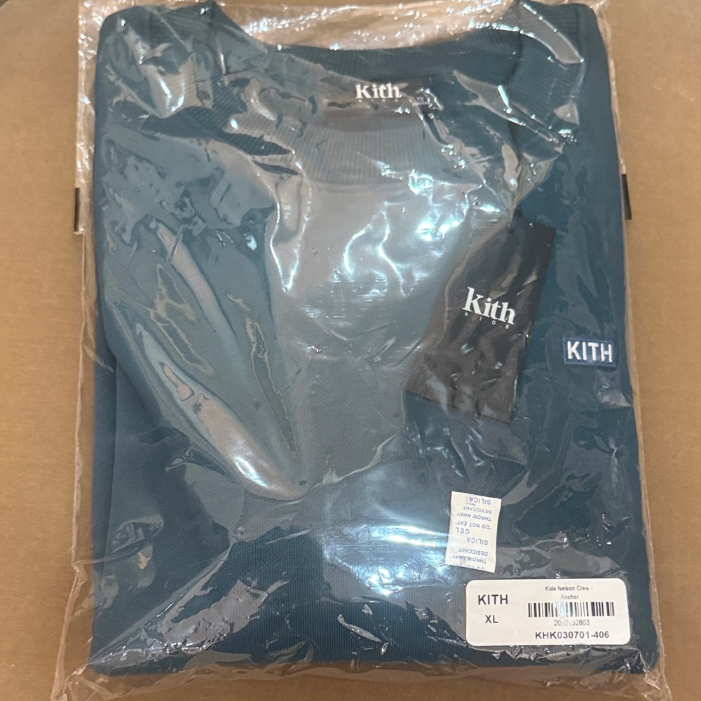 Kith kids Nelson crew anchor sweatshirt